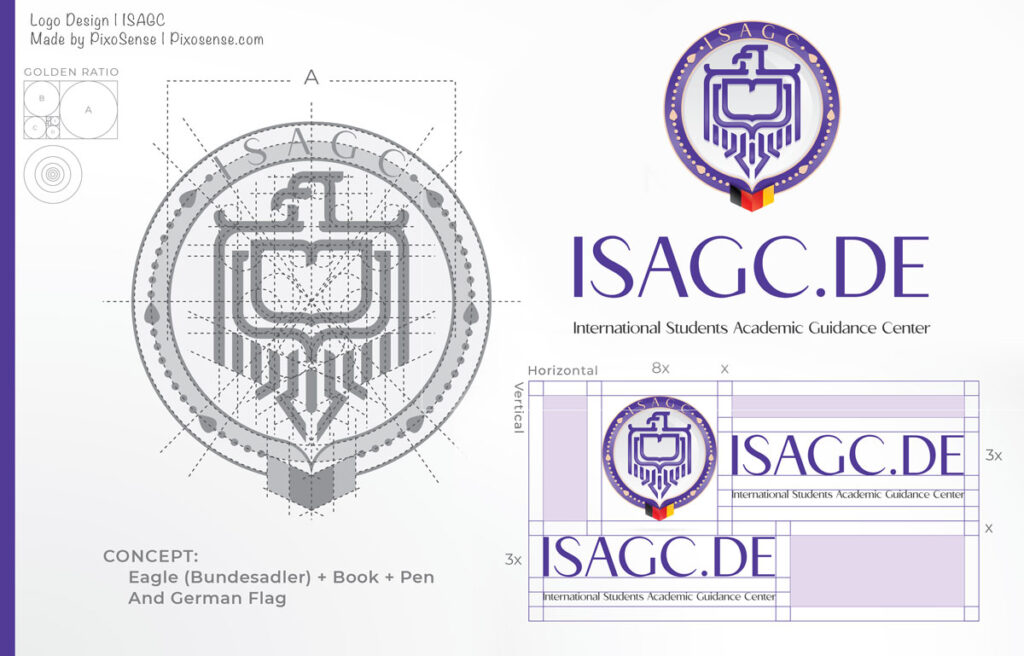 Designing the logo of the German educational immigration site